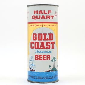Gold Coast Beer 16 Ounce Flat Top DREWRYS 229-29