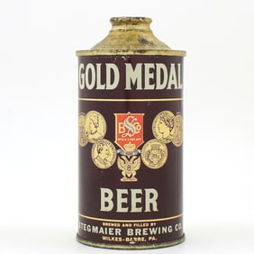 Gold Medal Beer Cone Top SHARP 165-26