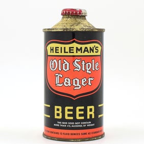 Heilemans Old Style Beer Cone Top 177-20