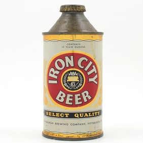 Iron City Beer Cone Top 170-1
