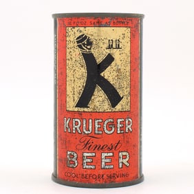 Krueger Beer Instructional Flat Top MEDIUM OPENER 90-6 USBCOI 478