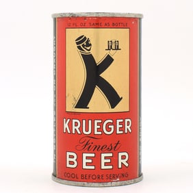 Krueger Beer Instructional Flat Top SMALL OPENER ORIGINAL NICE 90-6 USBCOI 480