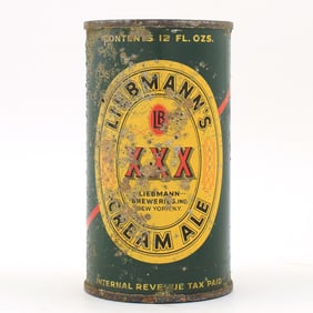 Liebmanns Cream Ale Flat Top RARE 91-26