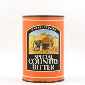 Marks and Spencer Special Country Bitter 4 Pint Paper Label English Party Can TOUGH EARLY