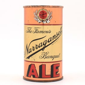 Narragansett Ale Flat Top SCARCE THIS CLEAN 101-13