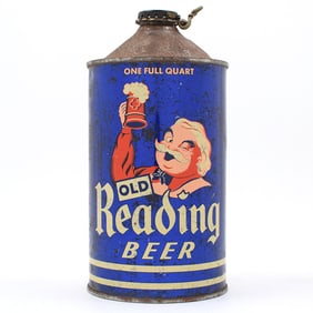 Old Reading Beer Quart Cone Top TOUGH 216-6