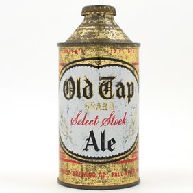 Old Tap Ale Cone Top RARE INDOOR 178-3