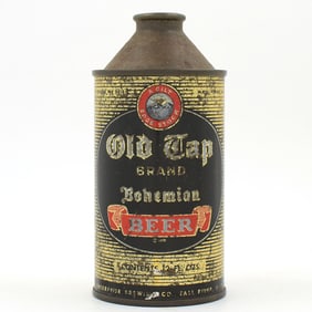 Old Tap Beer Cone Top RARE INDOOR 178-5