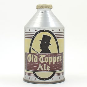 Old Topper Ale Crowntainer YELLOW BACKGROUND 197-31