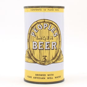 Peoples Beer Flat Top 113-7