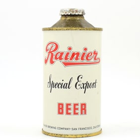 Rainier Beer Cone Top 180-14