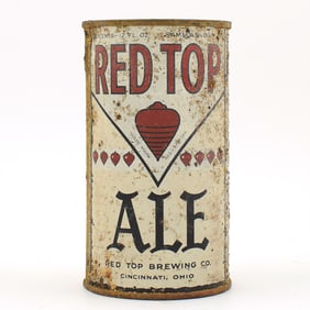 Red Top Ale Instructional Flat Top WHITE RARE 119-32 USBCOI 719