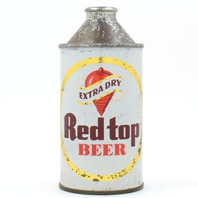 Red Top Beer Cone Top 181-6