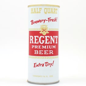 Regent Beer 16 Ounce Pull Tab 163-18