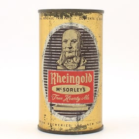 Rheingold McSorleys Ale Flat Top RARE INDOOR 123-27
