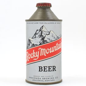 Rocky Mountain Beer Cone Top 182-7