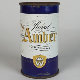 Royal Amber Flat Top Beer Can