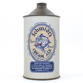 Schmidts Ale Quart Cone Top CROWN 218-18