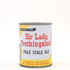 Sir Lady Frothingslosh Ale 8 Ounce Flat Top 242-16