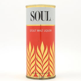 Soul Stout Malt Liquor 16 ounce Pull Tab 167-28