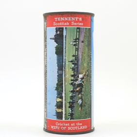 Tennents Lager Scottish Series 16 Ounce Flat Top CRICKET