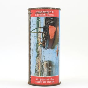 Tennents Lager Scottish Series 16 Ounce Flat Top FIRTH OF CLYDE