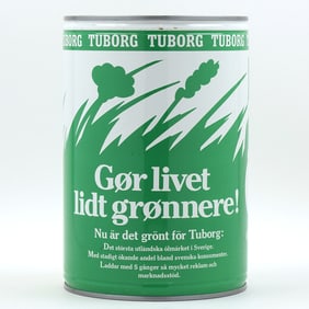 Tuborg Beer 4 Liter Danish Party Can RARE