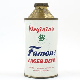 Virginias Famous Beer Cone Top 188-18