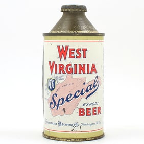 West Virginia Special Beer Cone Top 188-30