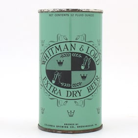 Whitman and Lord Beer Flat Top 145-20