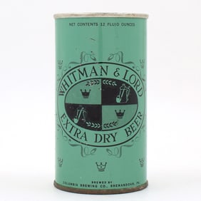 Whitman and Lord Beer Zip Top 134-27