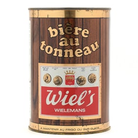 Wiels Wielmans Draft Belgian 4 Liter Party Can RARE