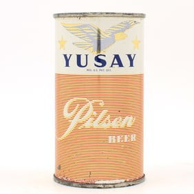 Yusay Beer Flat Top YELLOW TRIM 147-10
