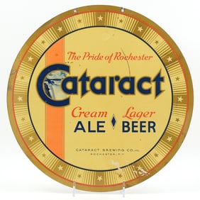 Cataract Ale - Beer 1930s Tin Sign