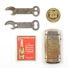 Morlein Cincinnati Advertising Lot of 5 Items