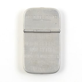 Windsch Mulhauser Brewing Lion Beers Pre-Pro Match Safe