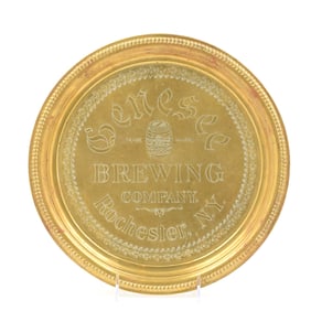 Genesee Brewing Pre-Prohibition Plated Serving Tray