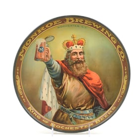 Monroe Brewing Co Pre-Prohibition Serving Tray