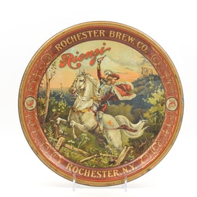 Rochester Brewing Rienzi Pre-Prohibition Serving Tray SCARCE