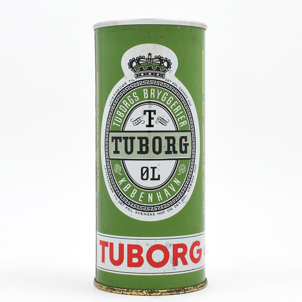 Tuborg Beer 16 Ounce Danish Pull Tab: Reference: n/a Brewery: Tuborg Brewery, Copenhagen, Denmark, Non-U.S. (see Comments/description) M