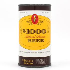 1000 Dollar Beer Flat Top 109-12