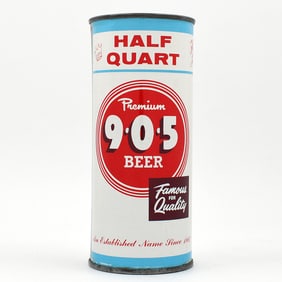 9-0-5 Beer 16 Ounce Flat Top 233-2