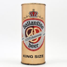 Ballantine Beer Flat Top 125TH ANNIVERSARY UNLISTED