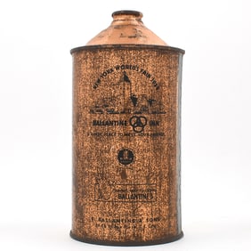 Ballantines Beer Quart Cone Top WORLDS FAIR 202-13