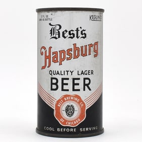 Bests Hapsburg Beer Instructional Flat Top 80-16 USBCOI 104