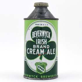 Beverwyck Irish Brand Ale Cone Top MADE IN USA 152-8