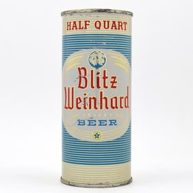 Blitz Weinhard Beer 16 Ounce Flat Top RARE AND CLEAN 225-24