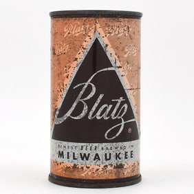 Blatz Beer Color Series Set Flat Top ORANGE SCARCE 39-14