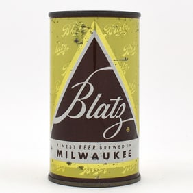 Blatz Beer Color Series Set Flat Top YELLOW SCARCE 39-16