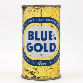 Blue n Gold Beer Flat Top NORTH BAY 39-36